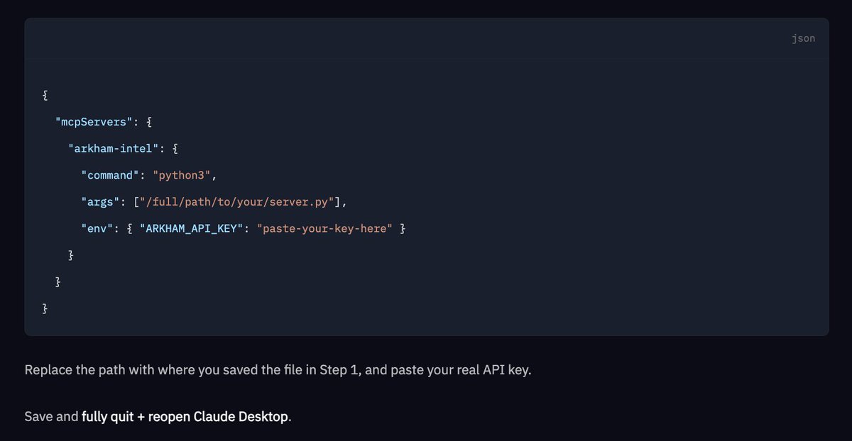 Bước 3 thêm cấu hình JSON để nối vào Claude Desktop