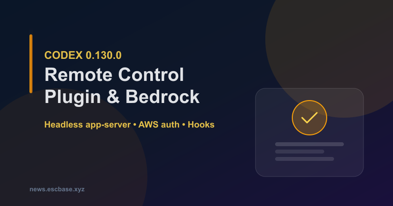 Codex 0.130.0