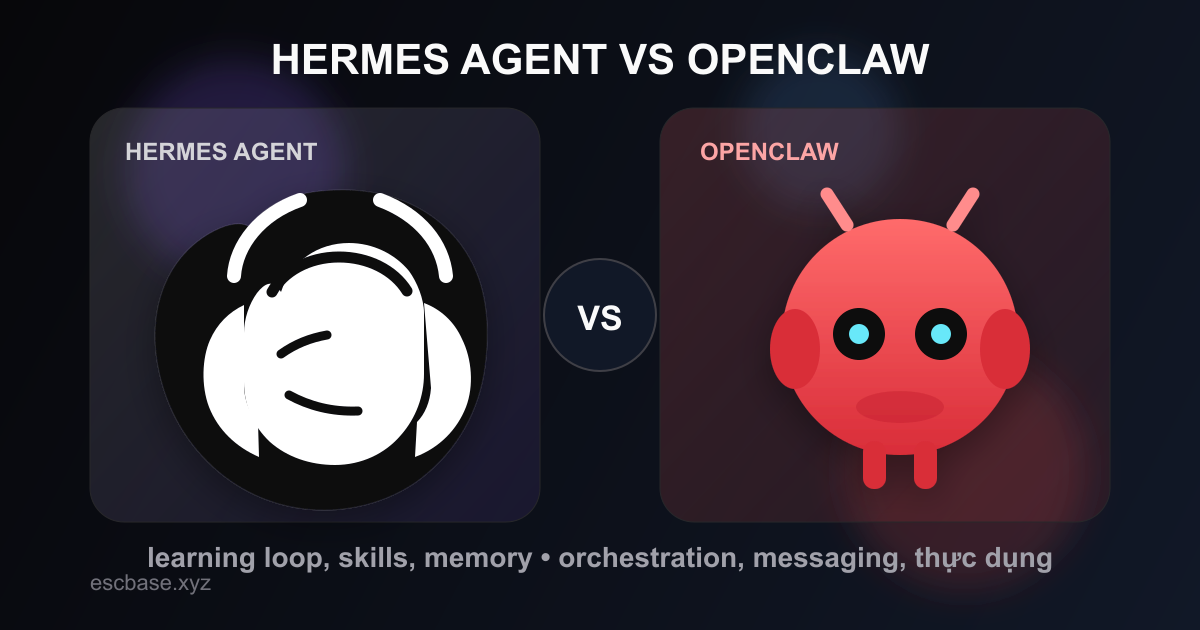 Hermes Agent vs OpenClaw thumbnail