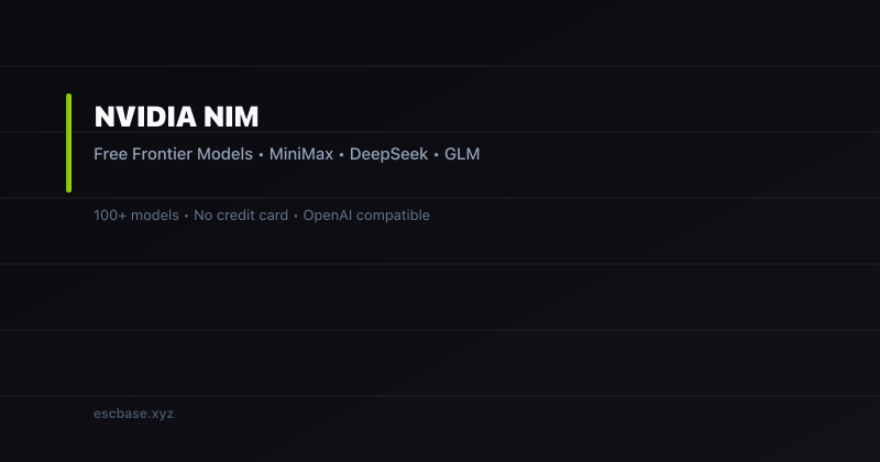 NVIDIA NIM free AI models
